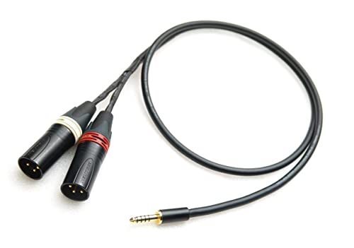 Amazon.co.jp: ONKODO 2534 Yケーブル (4.4mm5極オス -XLRオス×2) (0.3