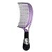J D Beauty The Wet Detangling Hair Comb, Metallic Purple, 2.1 Ounce