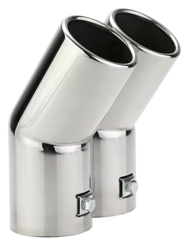 Tuyau d'échappement pour Golf 4 Bora Jetta en acier inoxydable double sortie