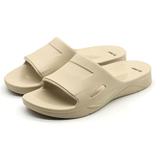 Image of SVAAR EveryWear Sliders for Men || Comfortable Indoor Outdoor Slider Slip-on Slippers for Men and Boys