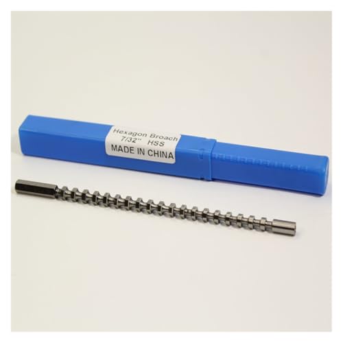 Broche tipo chavetero de 13/32 pulgadas para ranurado de precisión en torno CNC 5