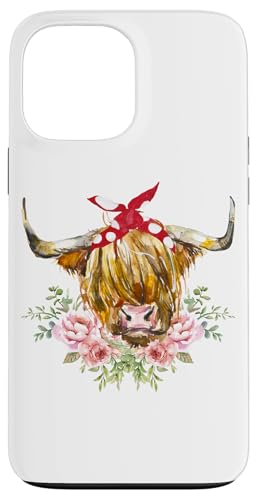 Highland ƐԂo_i   l Heifer X}zP[X iPhone 13 Pro Max p