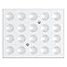 4E's USA Dry Bath Incubator Heat Block - Universal Aluminum Block for Vials 20 x 12mm, Slot Size ⌀12.7mm x 30mm Model: TC0401001-76