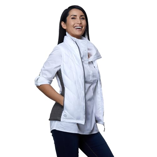 LizardHead Quilted Vest for Women - Casual Lightweight Sleeveless Warm Winter Jacket - Modern Windproof Zip Up Women Vest2