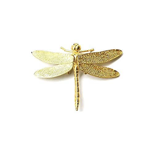 Figurines de libellule en laiton Koliyn Mode avec ailes amovibles pour bureau