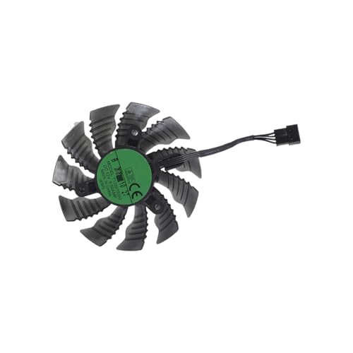 AMISENK Ventilateur de refroidissement T129215SU Essential 82 mm T129215SU pour cartes graphiques RTX3070ti 3080 3090 offrant une meilleure régulation de la chaleur