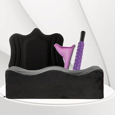 Oreiller BBL - Coussin Post-Opératoire Pour Lifting Fessier Brésilien - Mousse Mémoire De Forme 43cm - Velours Doux