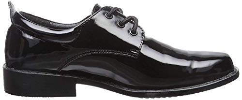 Boys Patent Leather Formal Oxford Dress Shoes - Black Toddler 6 #TOP1