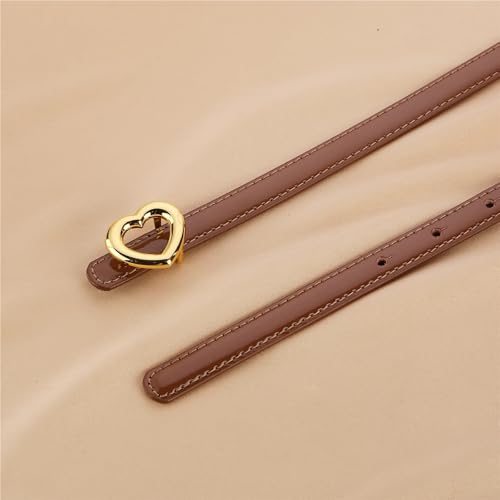 Women Belt Metal Buckle Waistband For Dress Jeans Golden Buckle Adjustable Women Belts4