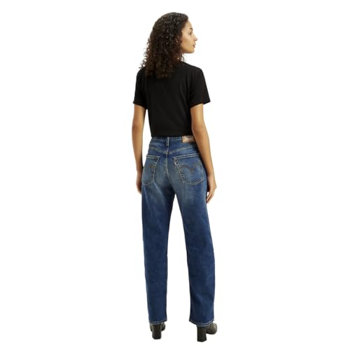 Image of Levi's Women's 724 High Rise Ribcage Straight Fit Jeans