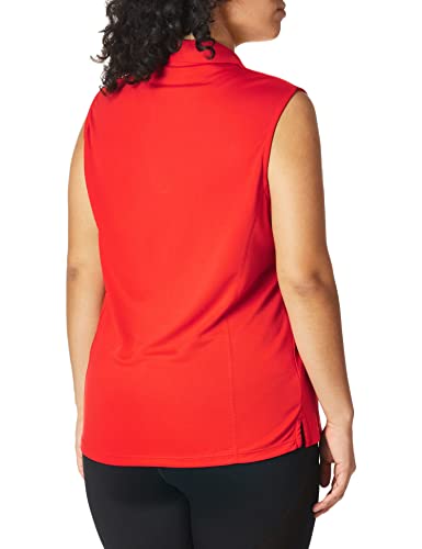 Image of PGA Tour Women's Petite Airflux Sleeveless Polos