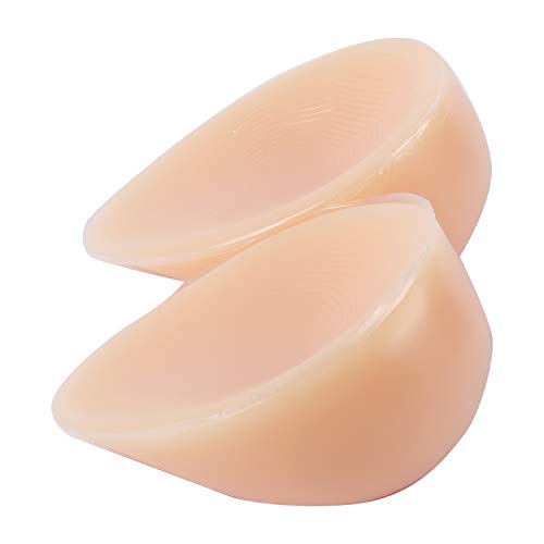 Megularlo Silicone Prosthesis Breast Forms Crossdresser Mastectomy (D Cup(1000g/Pair))