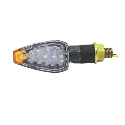 Indicateur clignotant à LED pour moto avec système de signalisation à flux dynamique