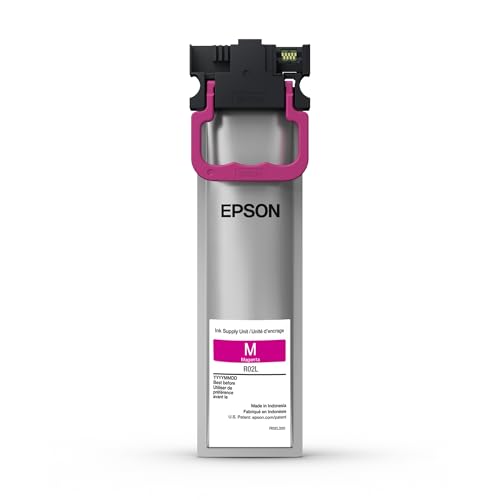 Cartouche d'encre Epson originale magenta R02L320 pour imprimante jet d'encre