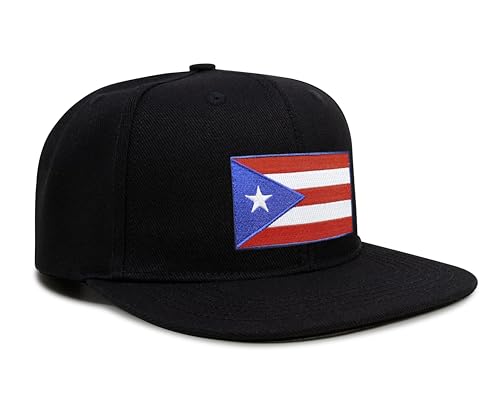 Image of International Tie State Hat for Men and Women, Adjustable Snapback Trucker Baseball Cap with Embroidered Patch