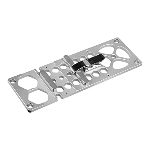 26cm Track Saw Square Guide Rail 90 Degree Right Angle Clamp Compatible with Festool and Makit, Woodworking 90 Degree Circular Saw Guide Rail Clamping Tool, Circular Plunge Saws Auxiliary Angle Stop Cover