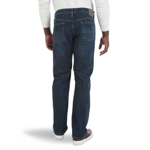 Stop Wasting Money on Pants That Don't Fit! 11 Best Jeans for Men with Larger Builds and Bellies Over 50 4 Authentics Comfort Flex Waist Relaxed Fit Jean, carbon, 44W x 30L