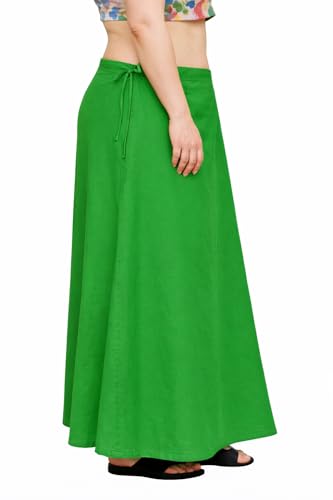 Image of CITIX Pure Cotton Petticoat for Woman Saree | Adujastable Drawstring Waist