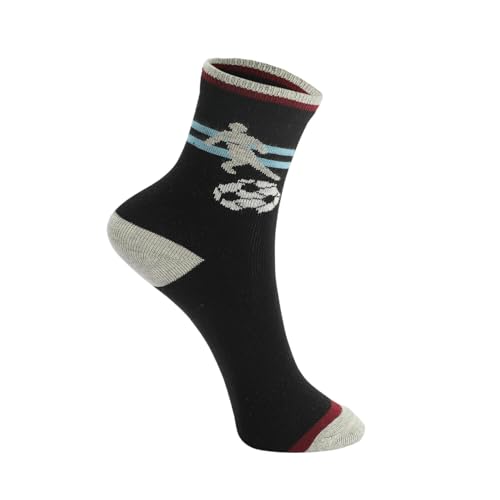 Image of Kids Boys Socks - Printed Cotton Kids Socks | Soft and Comfortable, Sock for Boys | Stylish & Durable Boy Sock for Everyday - Pack of 5 Pairs