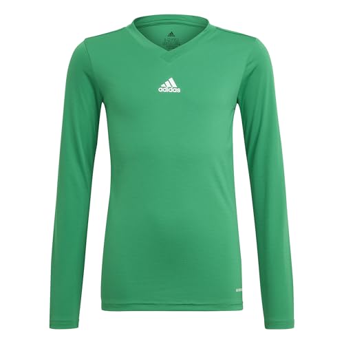 adidas Garçon Team Base Youth Shirt, Team Green, 13-14 Years