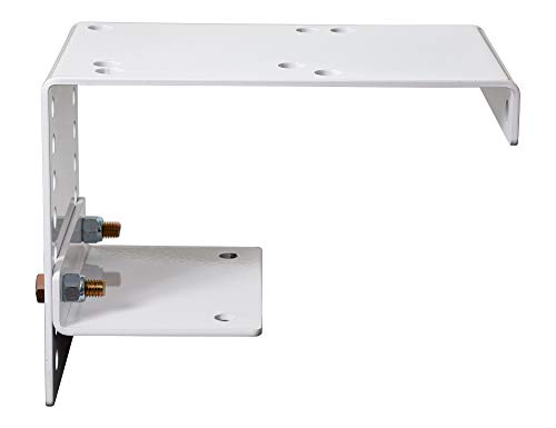 Buyers Products 5201017 Bumper Vice Mount, White Powdercoat, Pre-Drilled for Versatile Height Adjustment, Easily Bolt to Utility Truck Or Service Body Truck, Hardware Included by Buyers Products Company - Image 3