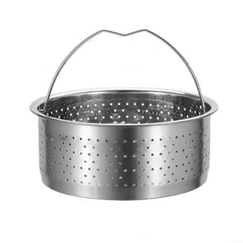 Cuocere comodamente a vapore le tue verdure preferite con il nostro affidabile inserto per cottura a vapore in acciaio inossidabile (17,5 cm)