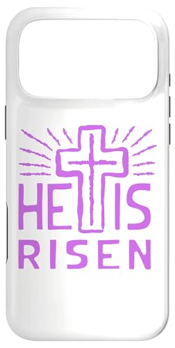 Jesus Is Alive He Has Risen Christ Rose From The Dead �C�[�X�^�[ �X�}�z�P�[�X iPhone 17 Pro Max �p