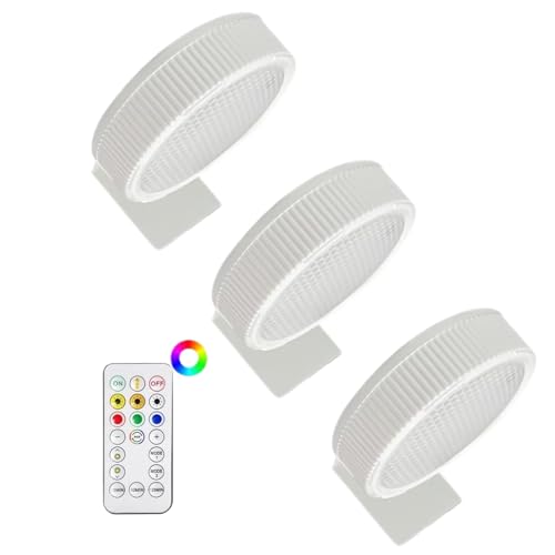 Lámpara de visualización de arte a batería y aplique de alto brillo para pared
