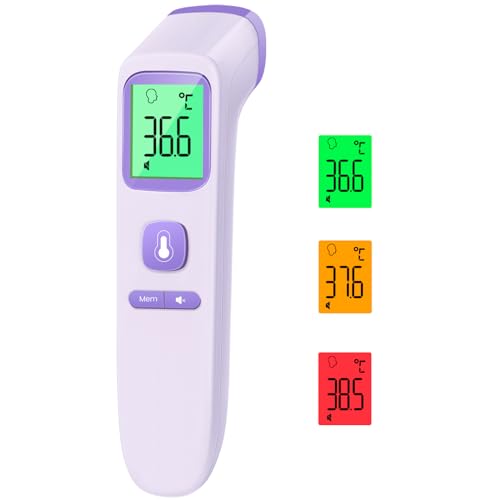 Fieberthermometer Kontaktlos, Stirnthermometer mit sofortigen genauen...