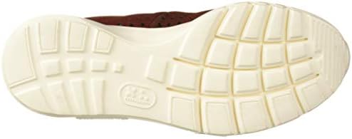 Marc Joseph New York Mens Leather Made in Brazil Grand Central Sneaker, Bordo Zig-Zag Nubuck, 8 | Image 3