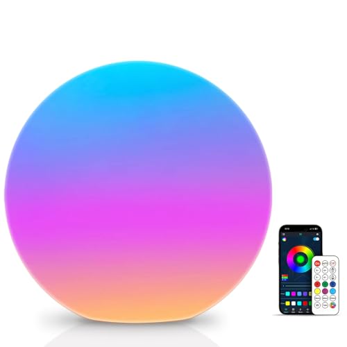 LOFTEK Color Changing Night Light, Smart LED Lamp with Bluetooth
