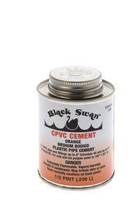 Orange, Medium Bodied CPVC Cement (Quart)
