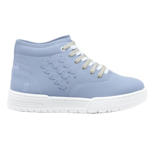 Image of SOLETHREADS Twist | Women Casual Sneakers Shoes | High Ankle Shoes | Soft Cushioned Insole | Slip-Resistance | Arch Support| Women Shoes
