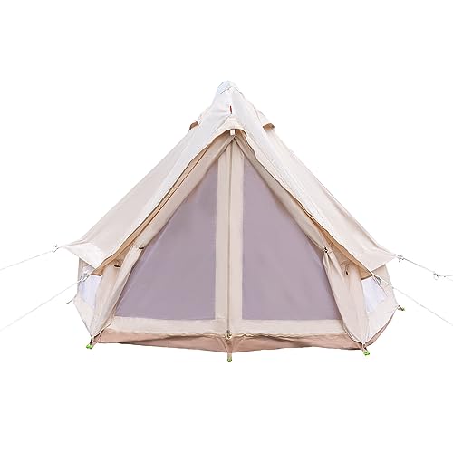 Carpa tipi deluxe plegable doble capa resistente al agua para camping miniatura 7