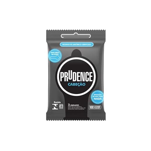 Prudence Preservativo Cabeção Anatômicos 3_Unidades