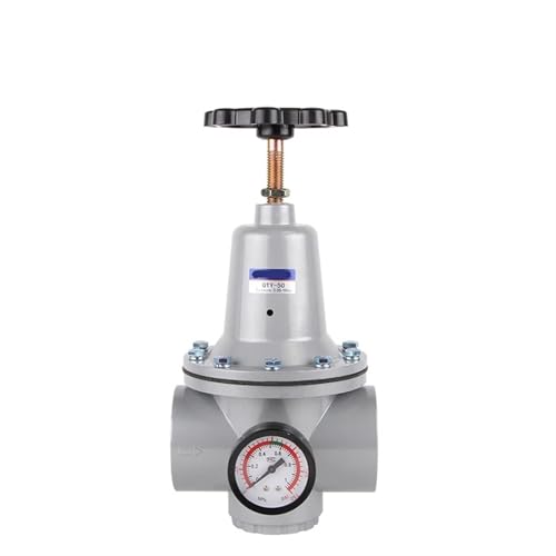 Pneumatic Regulator Pressure Reducing Valve Regulating with Gauge QTY-08/10/15/20/25/32/40/50 DN50 2 Inch DN40 DN32(QTY-10)