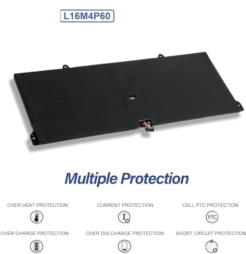 Wefly L16M4P60 Laptop Battery Compatible for Lenovo Yoga 920 920-13IKB 920-13IKB-80Y7 Flex Pro-13IKB Yoga 6 Pro 13IKB Series L16C4P61 5B10N01565... - Image 5