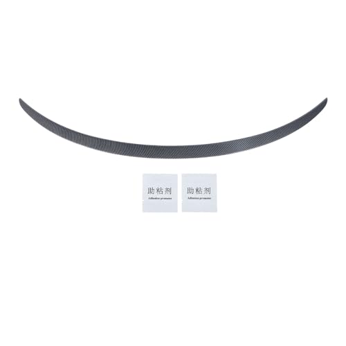 Ala Spoiler per Bagagliaio Posteriore per Auto per in Stile Fibra di Carbonio Aumenta la stabilità Ala per Coperchio Lucido per