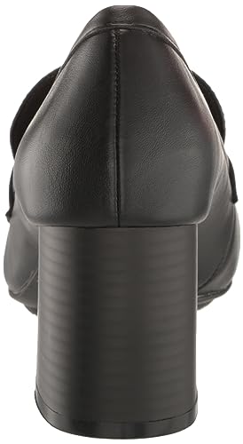 Anne Klein Womens Padded Insole Patent Loafer Heels3