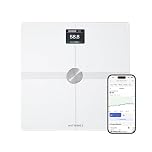 WITHINGS Body Smart - Accurate Scale for Body Weight and Fat Percentage, Body Composition Scales Wi-Fi and Bluetooth Weight Scale, Apple Health / Google Fit Compatible, Digital Bathroom Scale