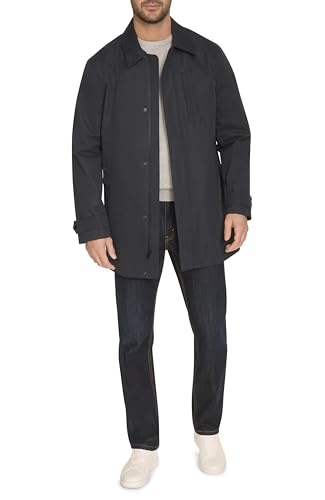 Image of Cole Haan Men's Front Zip Water Resistant Rain Jacket