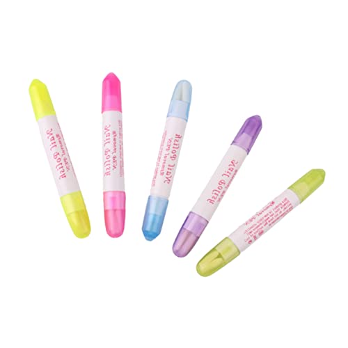 Healeved Essential Nail Art Tool Set 5pcs Nail Polish Remover Pen Suitable for Home Professional Use Compact Size Without Liquid