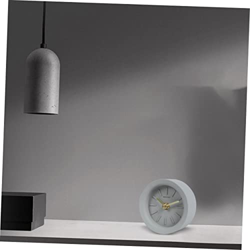 Garneck 1 Peça Relógio De Mesa Para Casa Relógio Mudo Relógio De Mesa Doméstico Relógio De Latão Rel