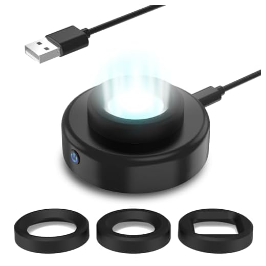 ECEEN LED Solar Watch Charger with Caps