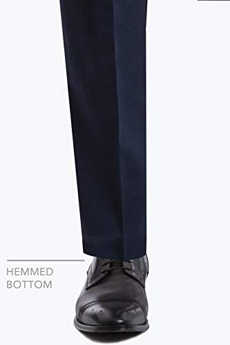 Calvin Klein Men's Slim Fit Suit Separates | Wool Jacket & Pants for Customized Sizing | Tailored Mens Suit with Notched Lapel, Button Closure & Welt Pockets | Versatile Suits for Men4