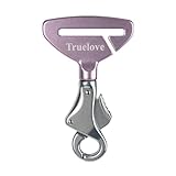 Truelove Fahrzeugsicherheitsgurtschloss, Hundesicherheitsgurtclip Universaler Hundekindersitzgurt - Hundesicherheitsgurtverriegelung - Tragbarer Fahrzeugsicherheitsgurtharness für Haustier-Autoreisen