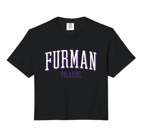 Furman Paladins | Official NCAA University Merch | RYLFUR07 Comfort Colors Crop Top