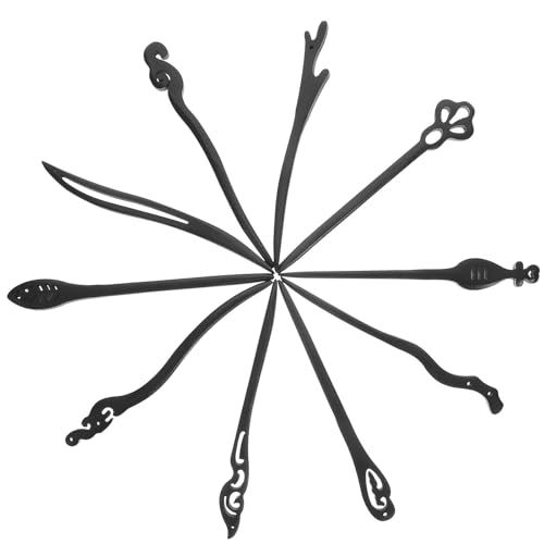 Palillos para el cabello retro Homoyoyo: 10 accesorios para recogidos en eventos y deporte