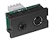 Hubbell IMSV351101BK iSTATION Module, S-Video and 3.5 mm Audio with 110 Termination, 1 Unit, Black