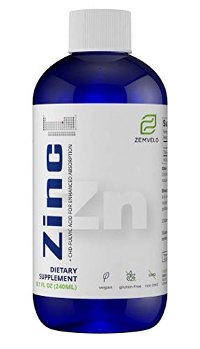 Liquid Ionic Zinc (8 Oz - 96 Day Supply)
